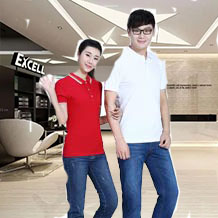 Polo衫纤维丝光棉短袖T恤FT-03